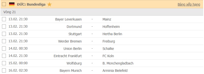 Lịch thi đấu Bundesliga tối nay 13/2: Dortmund lỡ vận, Schalke chìm sâu 2
