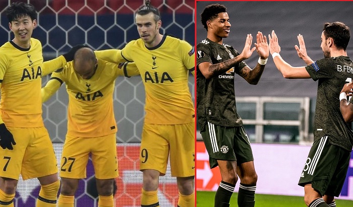 Kết quả Europa League mới nhất vòng 1/16: MU và Tottenham đại thắng 1