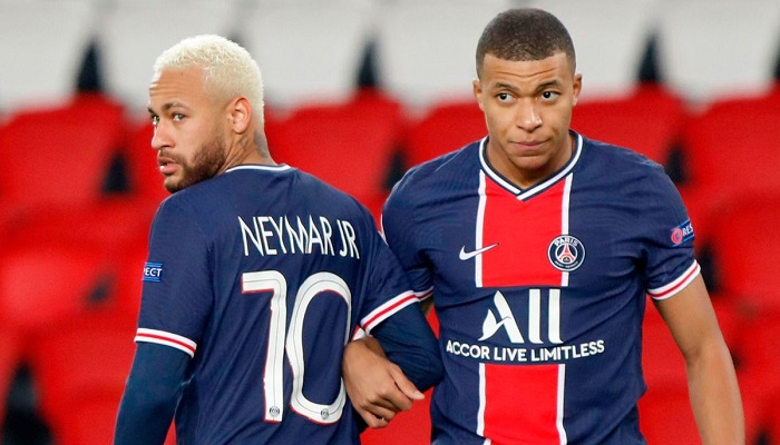 Bị loại ở Champions League, PSG đối mặt với nguy cơ mất Mbappe-Neymar