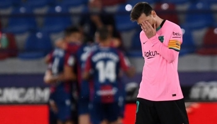 Barcelona sa lầy tại Levante, cửa vô địch La Liga ngày càng hẹp 1