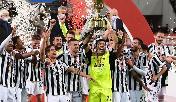 Juventus lần thứ 14 đăng quang chức vô địch cúp QG Italia 1