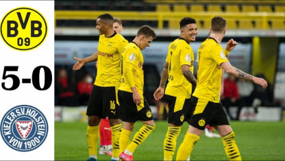 Cúp QG Đức: Dortmund đại thắng, vào chung kết gặp Leipzig