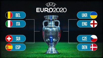 Euro 2021: Chính thức xác định xong 4 cặp đấu tứ kết